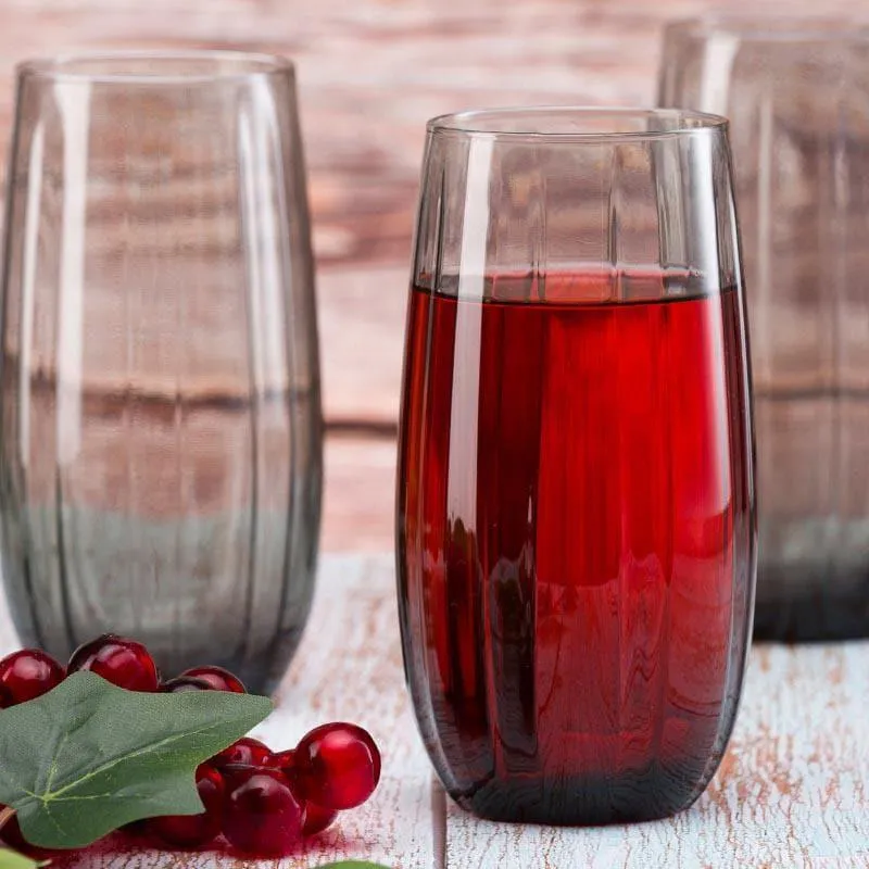 Pasabahce Savou Grey Tumbler (500 ML) - Set Of Four media 3