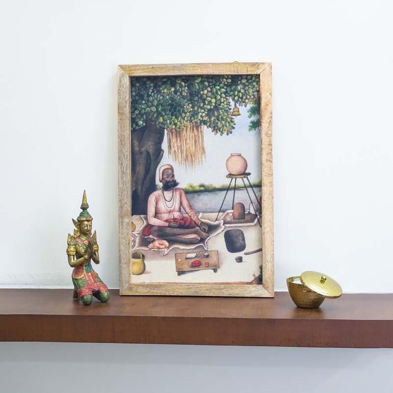 Sannyasi Canvas Painting