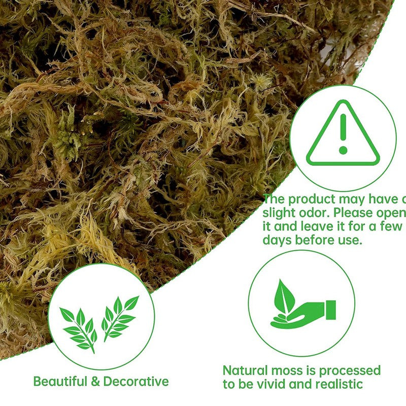 Lifelike Artificial Soft Moss - Green media 7