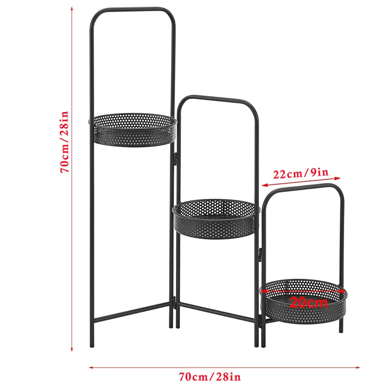 Obsid Tiered Metal Planter media 7
