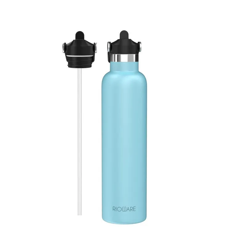 Rioware Flowra Water Bottle (Blue & Black) - 1000 ML media 3