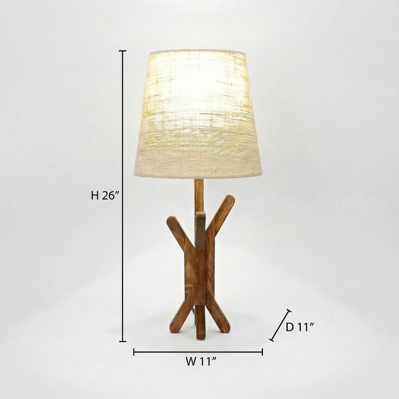 Kyrielle Jute Table Lamp - Brown,Beige media 9