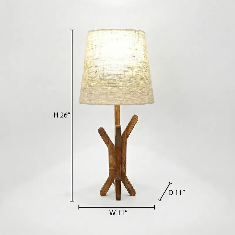 Kyrielle Jute Table Lamp - Brown,Beige media 9