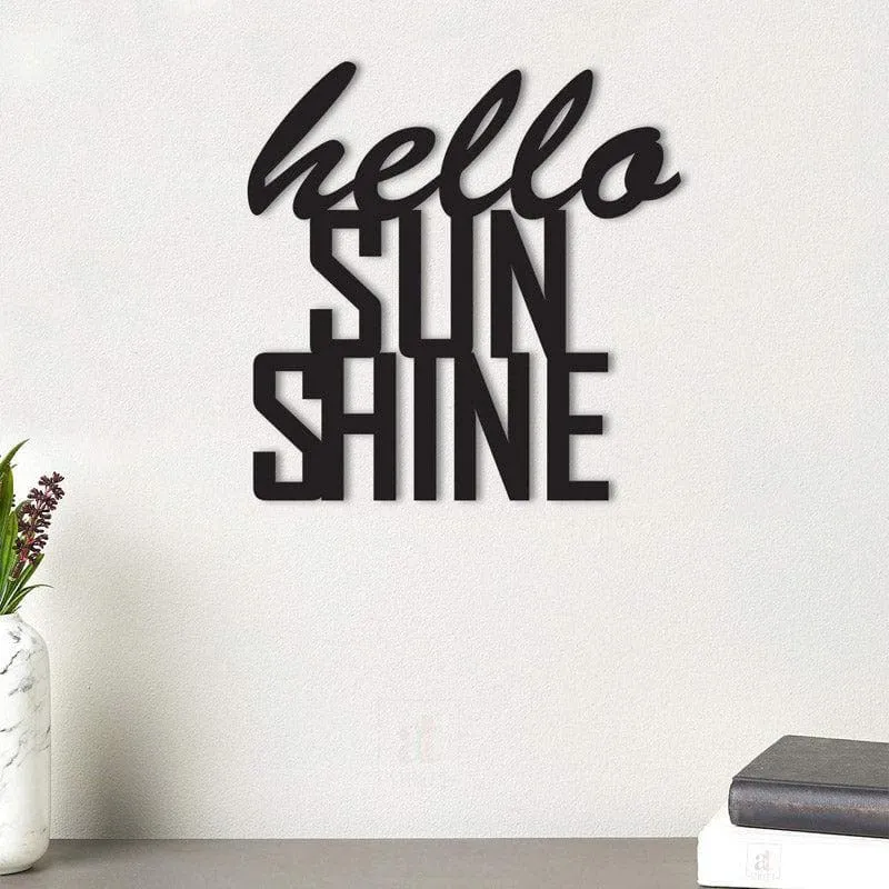Hello Sunshine MDF Wall Accent media 1
