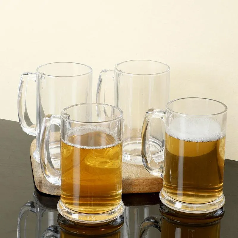 Malcolm Beer Mug (400 ML) - Set Of Four media 3
