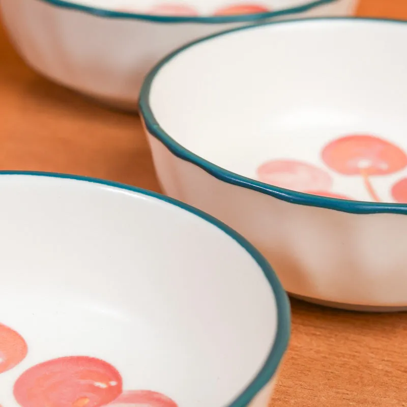 Coral Charm Porcelain Platter - Four Piece Set media 5