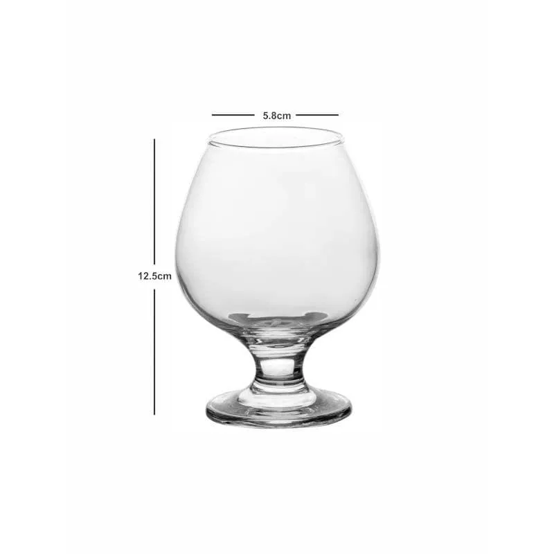 Pasabahce Heikyo Glass Wine Glass (385 mL) - Set Of Six media 5