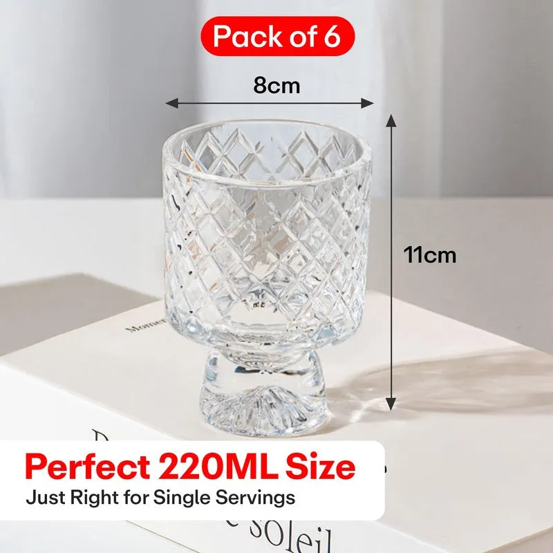 Rioware Crystal Crest Whisky Glass (230 mL Each) - Set Of Six media 9
