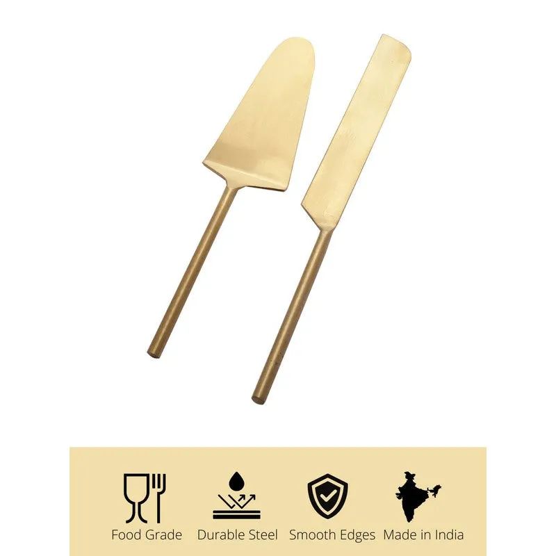 Premium Dessert & Cake Server - Two Piece Set media 8