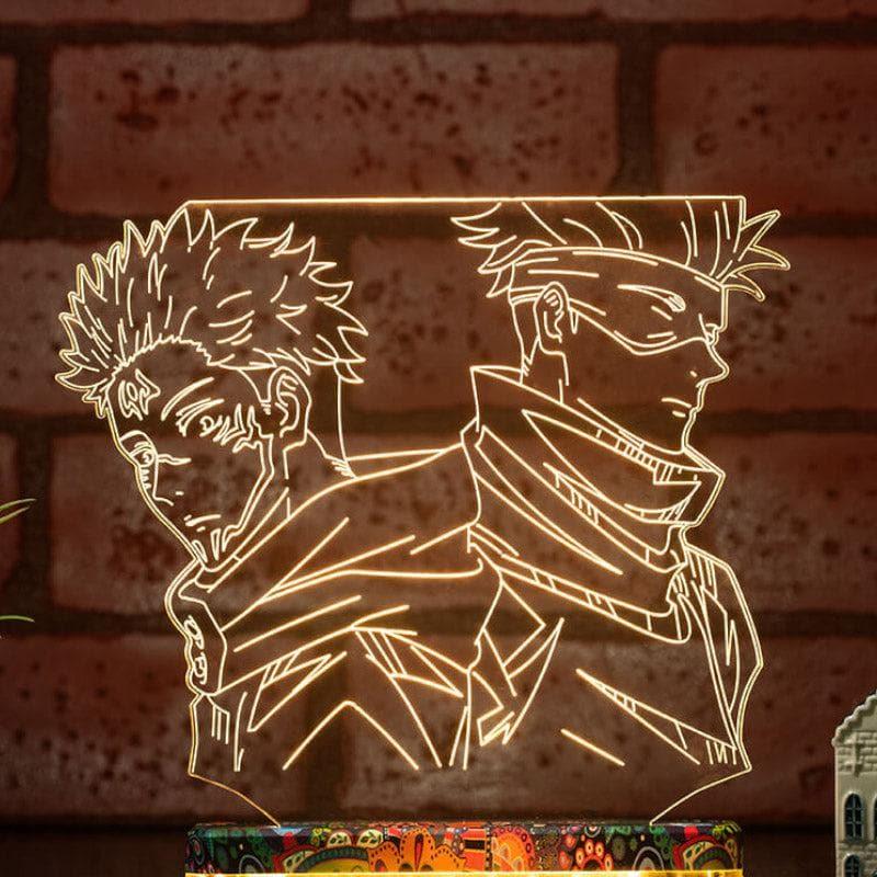 Anime Fam LED Acrylic Table Lamp - Transparent media 3