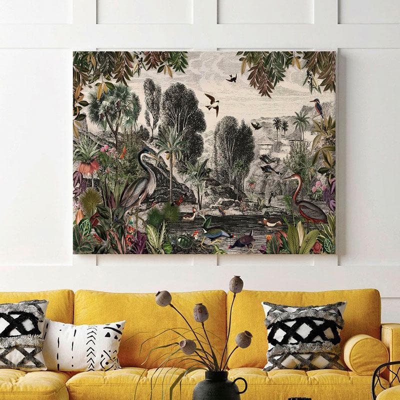Canvas · Wood