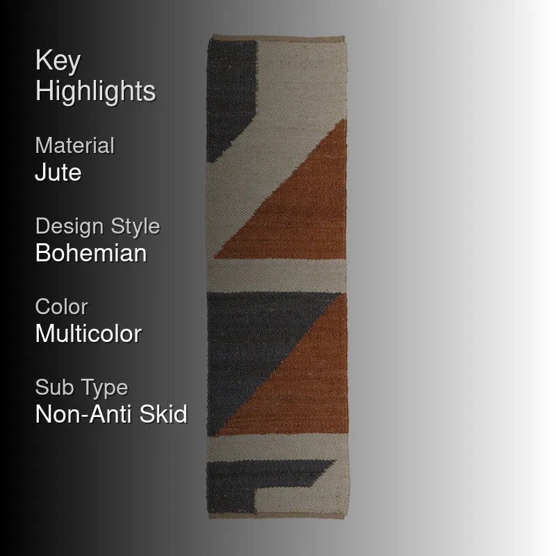 Veyric Jute Runner Rug - Multicolor media 2