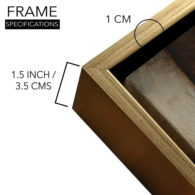 Earthen Comfort Canvas Wall Painting With Frame media 6