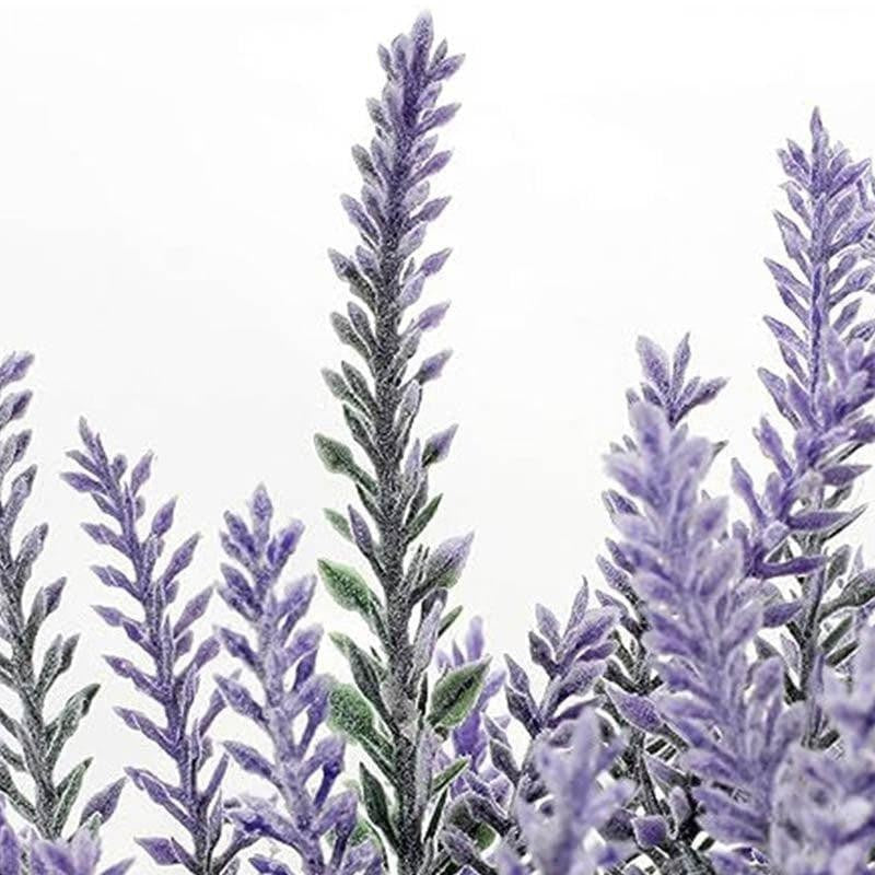 Faux Lavender Plastic Floral Sticks image 5