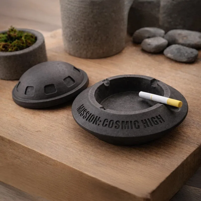 CinderNest Concrete Ash Tray media 1