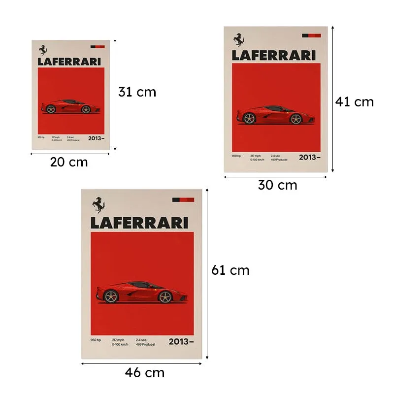 LaFerrari Legacy Wall Poster media 9