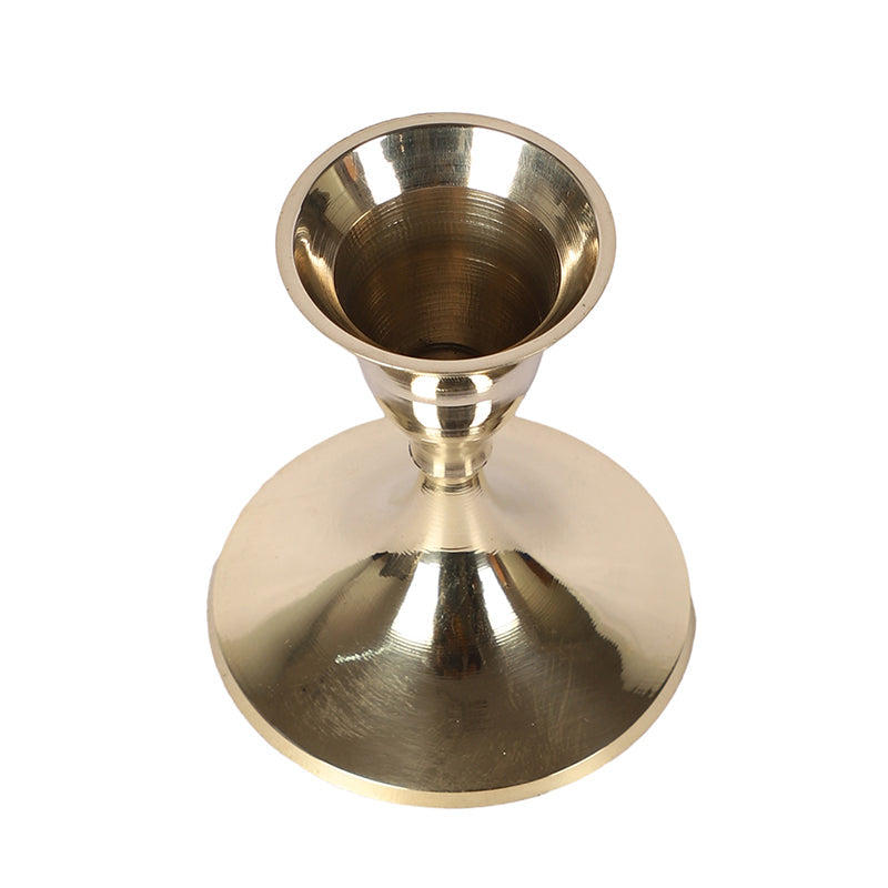 Vintage Luma Brass Candle Holder - Set Of Two media 5