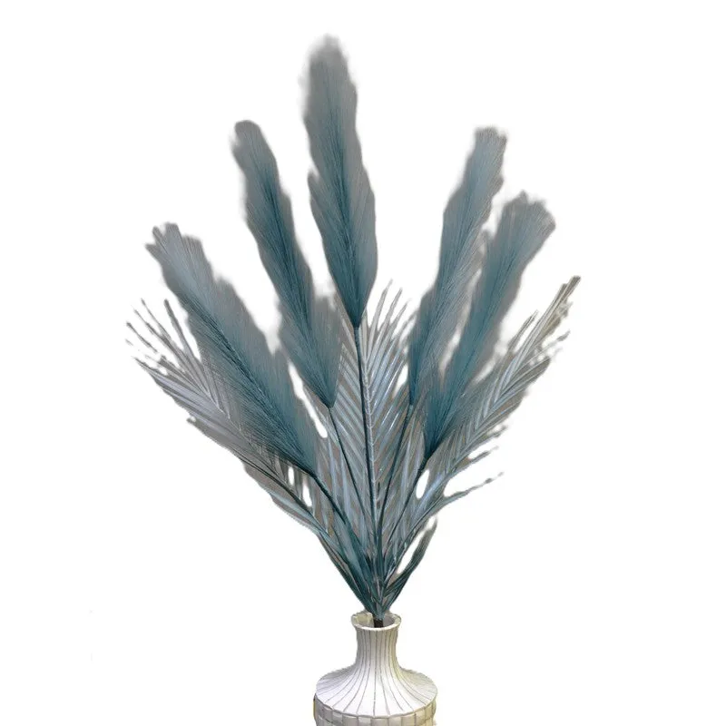 Real Look Artificial Pampas Flower - Blue media 3