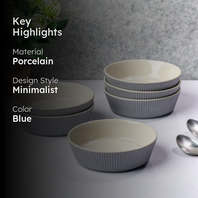 Kaelen Snack Bowl(300 mL) - Set Of Six media 2