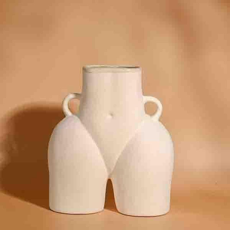 Greek Goddess Vase - White media 4