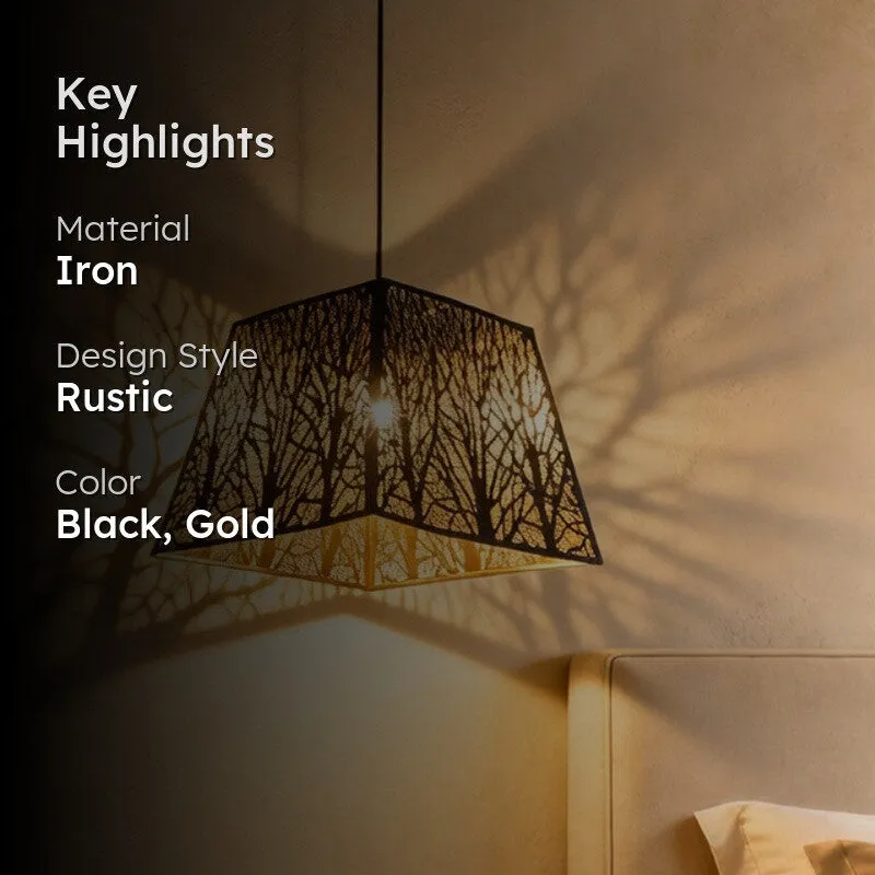 Cira Iron Ceiling Lamp media 2