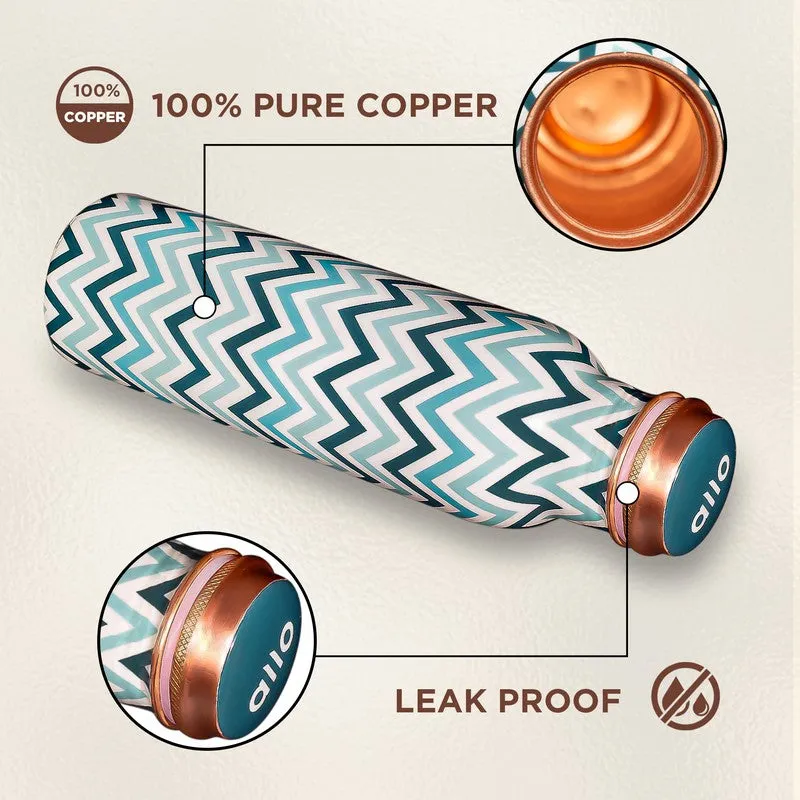 Hydronix Copper Water Bottle - 1000 mL media 6