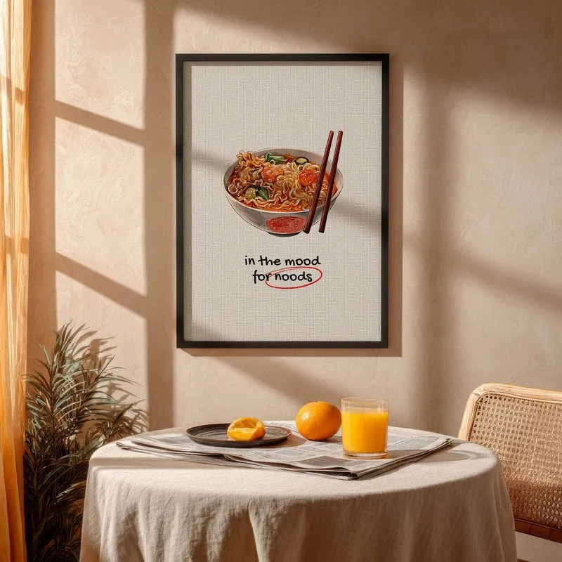 Crimson Bowl Archival Canvas Wall Art - Black media 4
