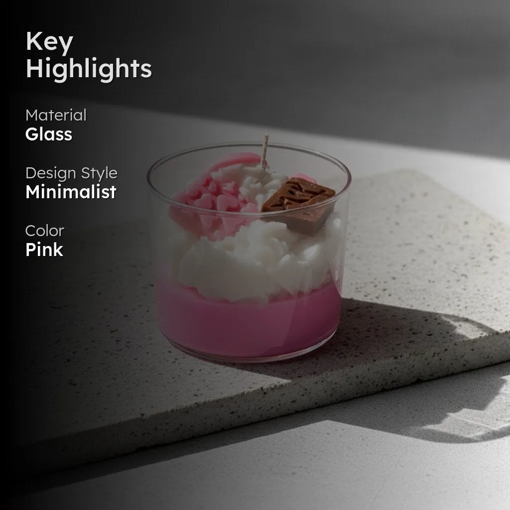Eternal Love Candle Set - Pink media 2