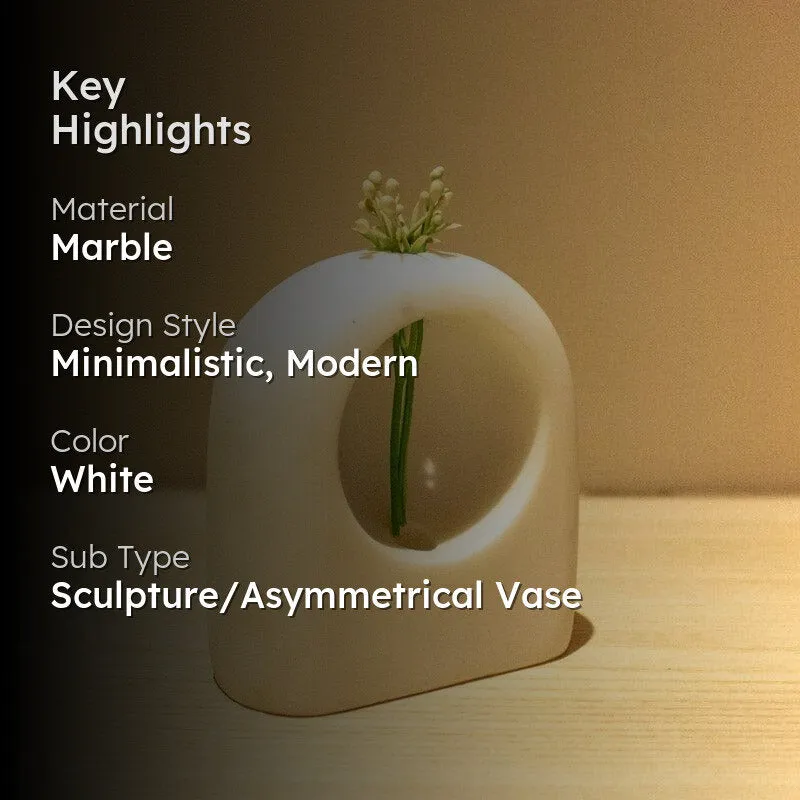 Olwen Marble Vase media 2