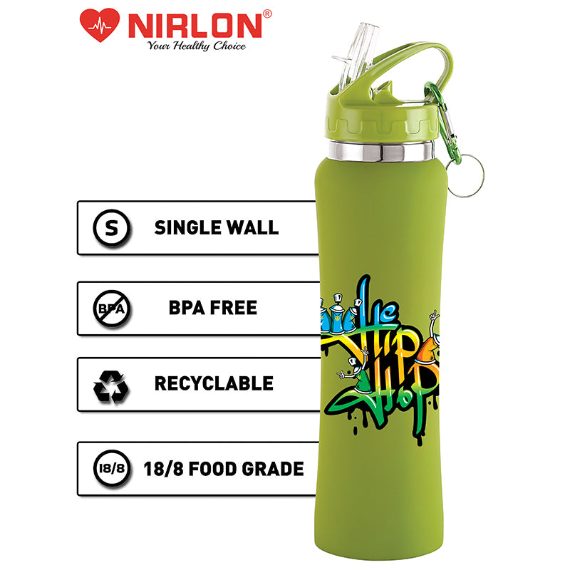 Hip Hop Sipper Water Bottle - 750 mL media 6