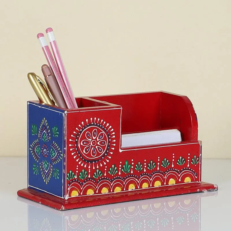 Vidya Handpainted Table Organizer media 3