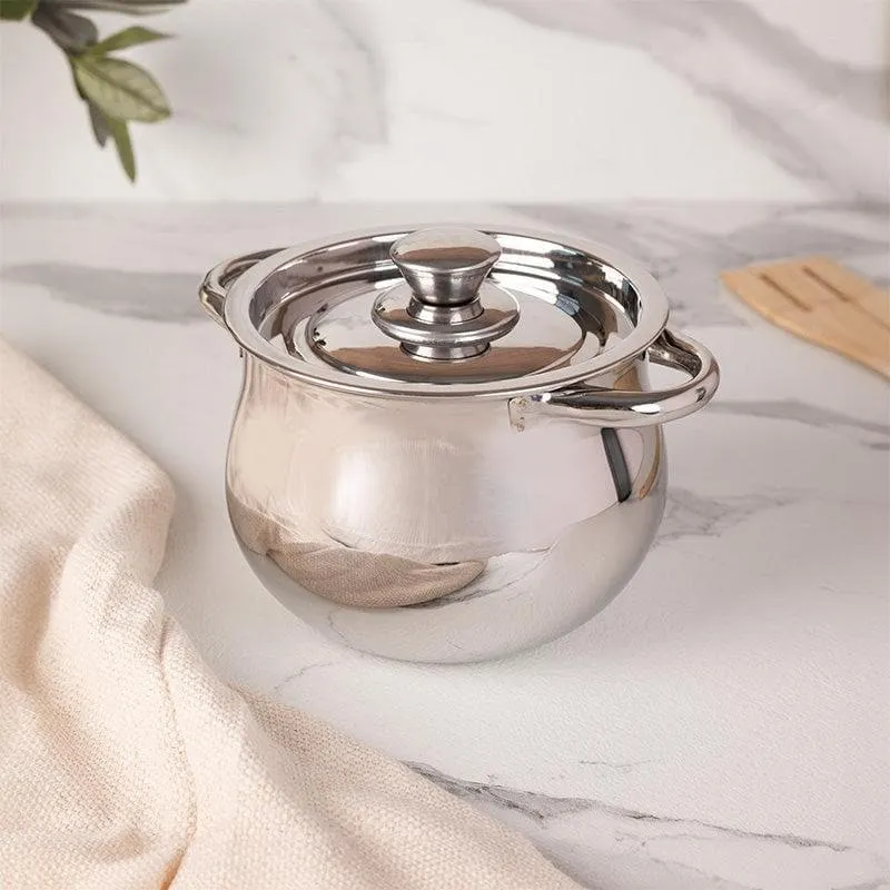 Suka Handi With Lid - 1200 mL / 5 Inches media 1