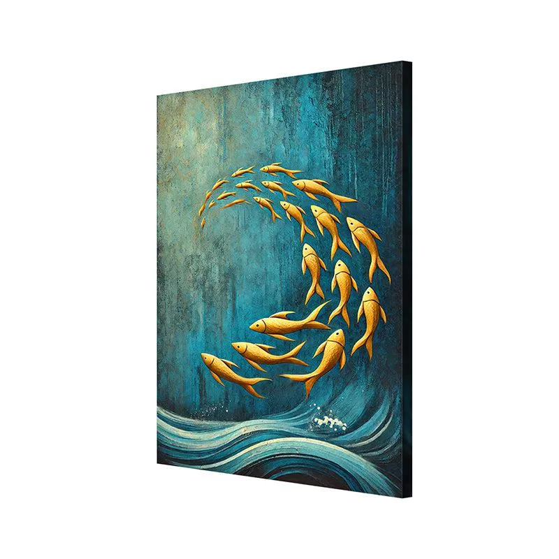Beneath The Blue Wall Painting media 6