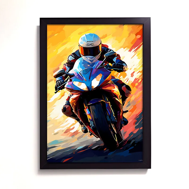 Rider Mania Wall Art media 4