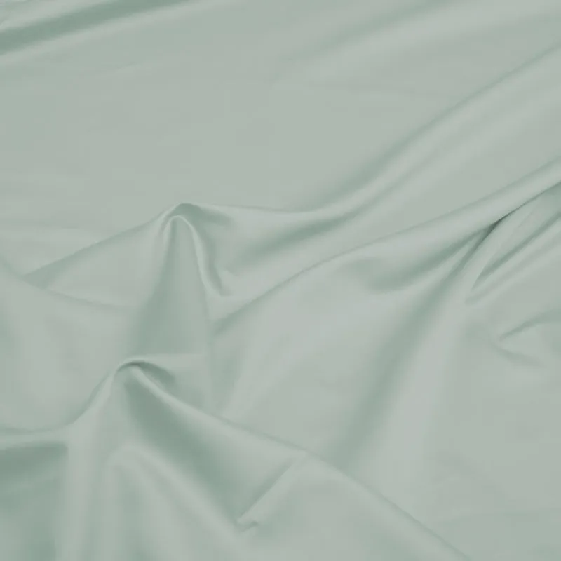 Maison Solid Cotton Bedsheet (Sage Green) - 400 TC media 7