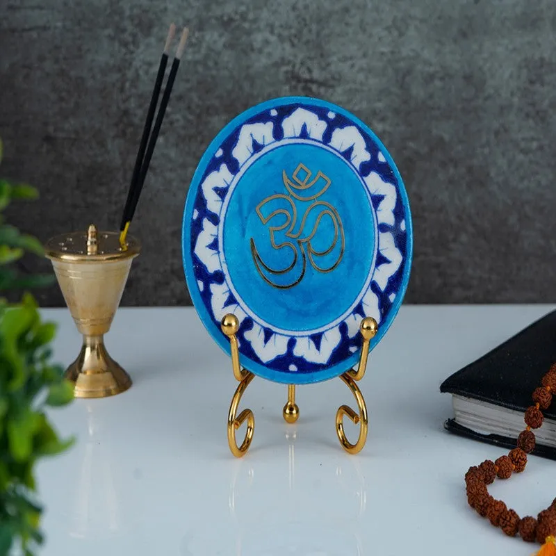 Om Handcrafted Handcrafted Ceramic Showpiece media 1