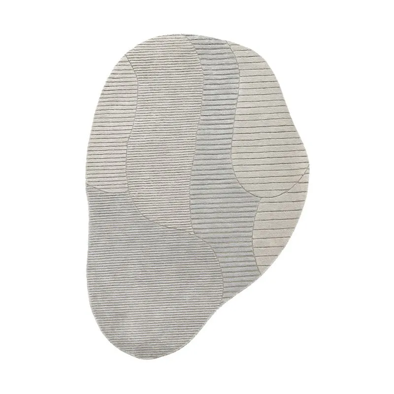Trezel Cotton Carpet - Light Grey media 1