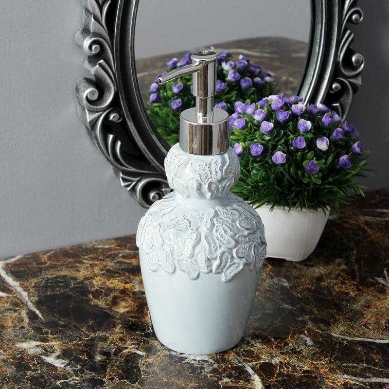 Floral Luxe Soap Dispenser - Blue media 3