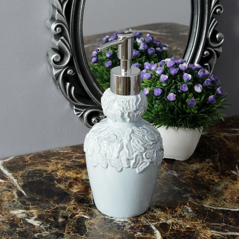 Floral Luxe Soap Dispenser - Blue media 3
