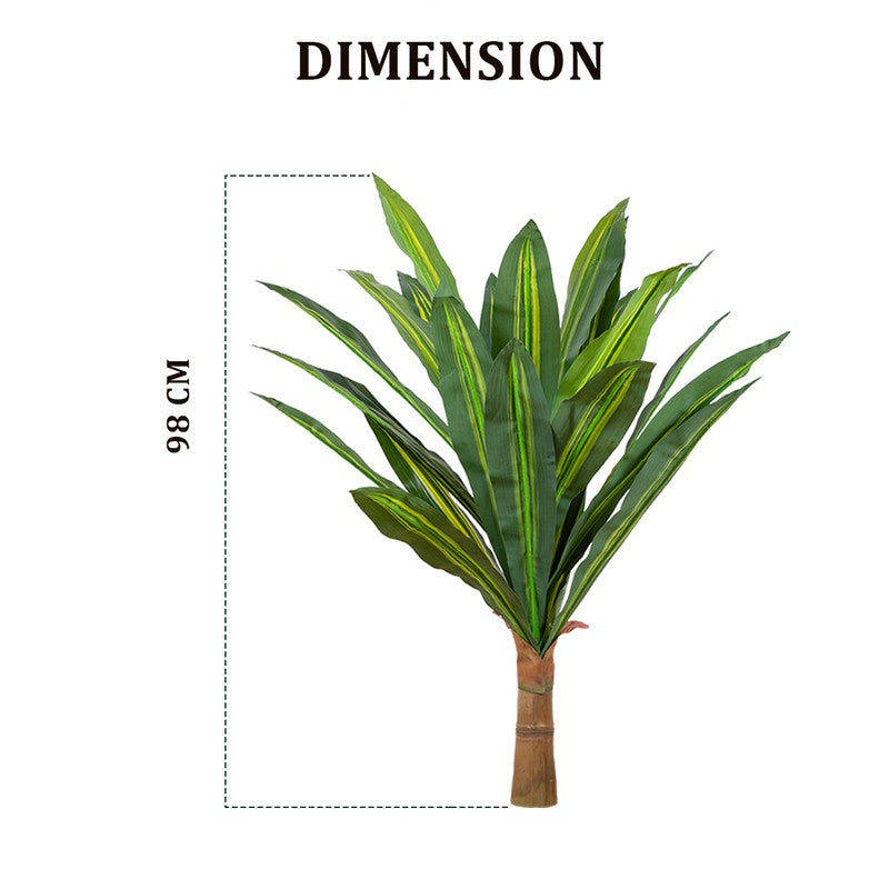 AarviDecor Botanic Leaf PVC Artificial Plants media 9