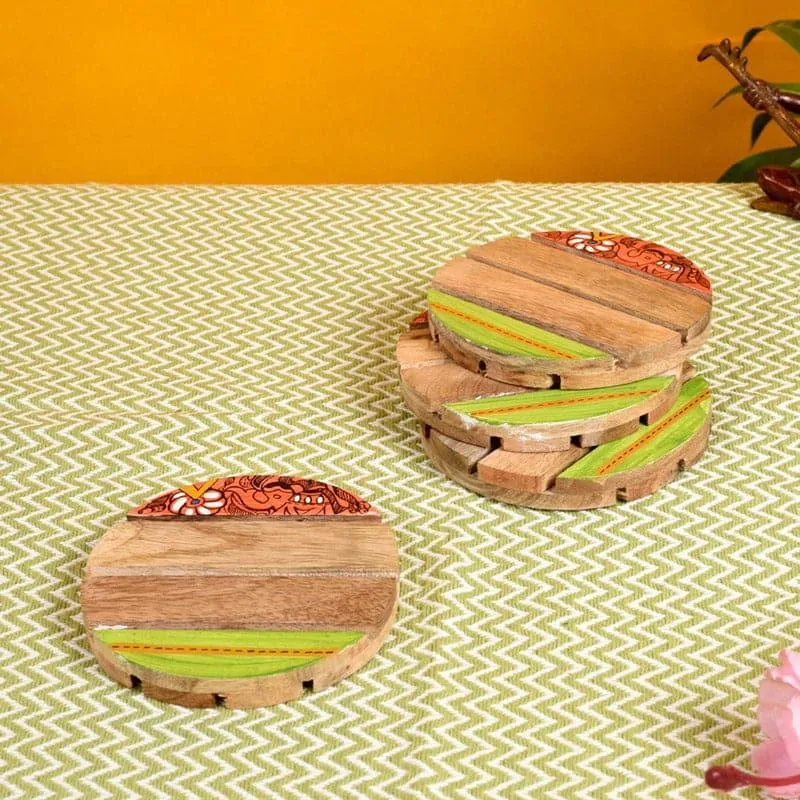 Round Dittaya Coaster - Set Of Four media 3
