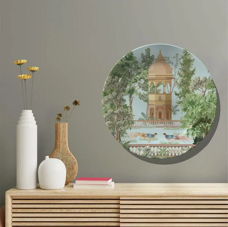 Temple Inside Akbar's Fort Wall Plate media 6
