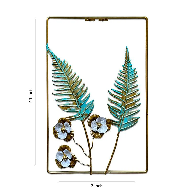 Sculpted Ferns Metal Wall Accent - Set Of Two media 8