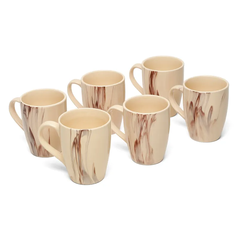 Cosmic Ceramic,Stoneware Coffee Mug (300 mL Each) - Set Of Six media 3