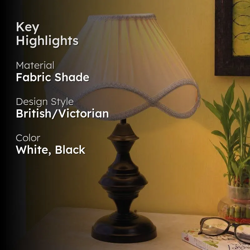 Feirra Fabric Table Lamp - White media 2