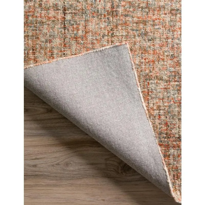 Handloom Hand Tufted Harmony Wool Rug - Red & Brown media 7