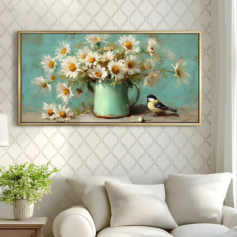 Garden Memoir Canvas Wall Painting With Frame media 4