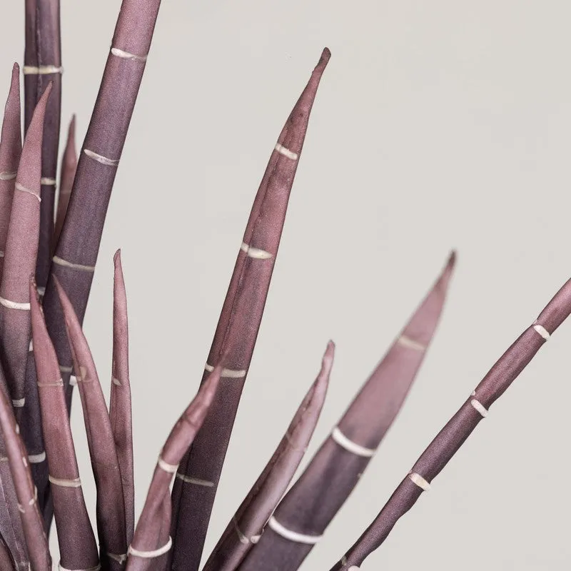 Classic Real Touch Artificial Yucca Foam Flower - Purple media 4