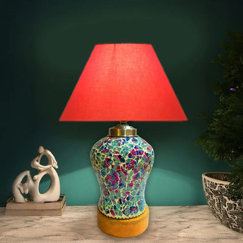 Ravon Wooden Table Lamp - Multicolor media 1