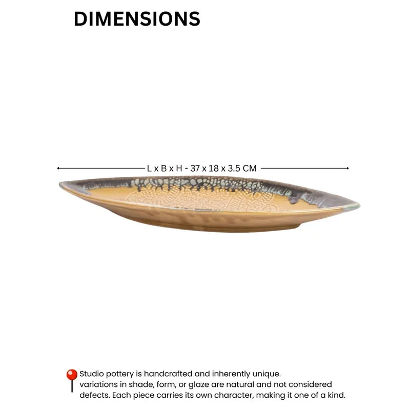 Porcelli Ceramic Platter media 8